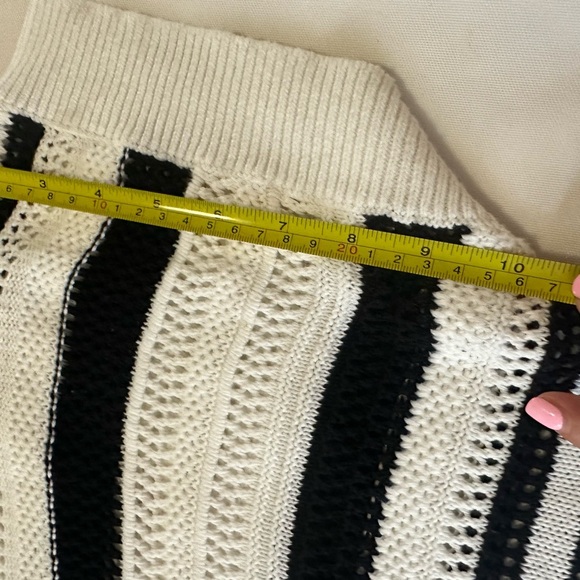 Brand: Lane Bryant, Striped Knit Blouse, Size 22/24 - Picture 7 of 13